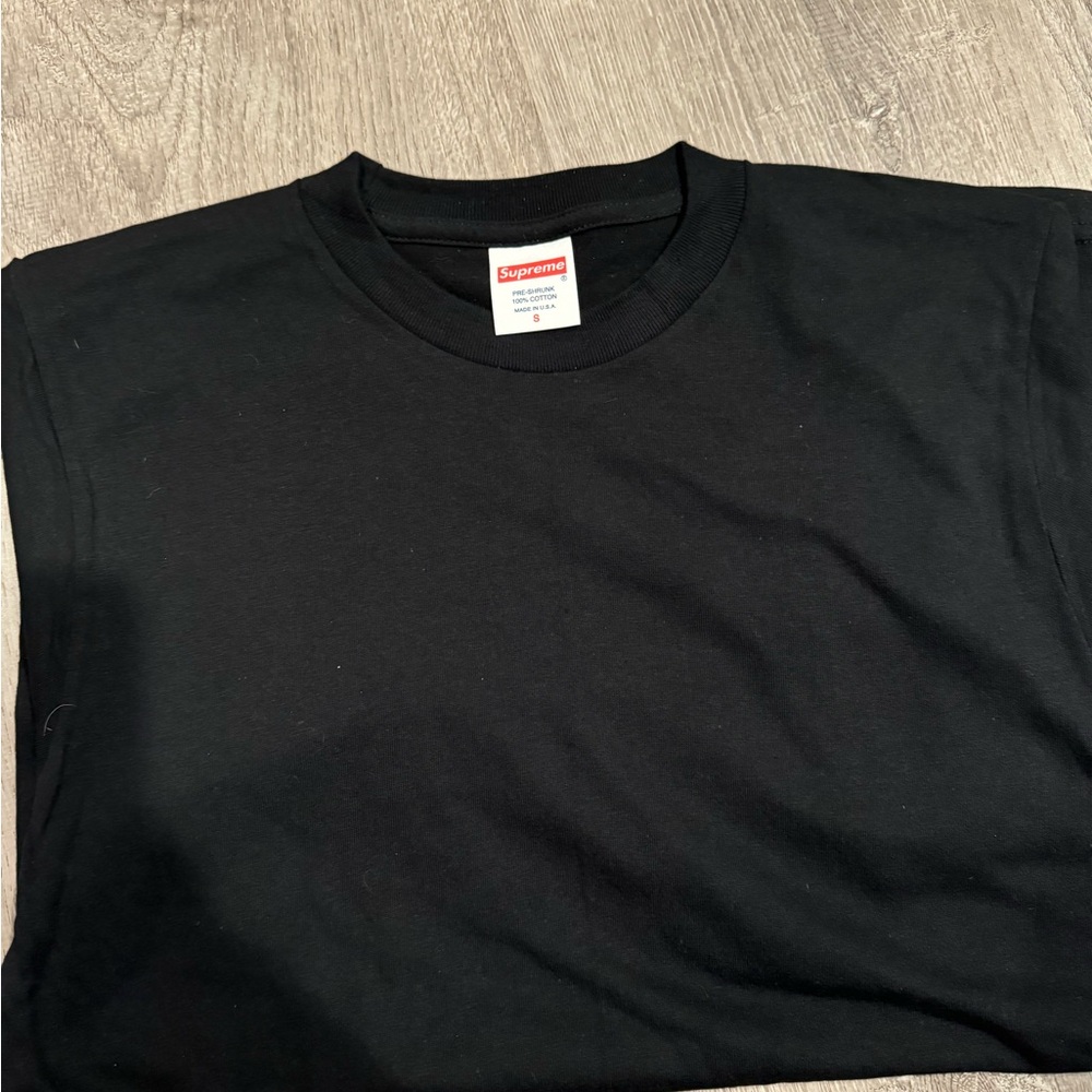 Supreme Classic Black Tee